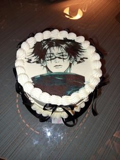 Anime Line-Art | Anime Birthday Cake Ideas