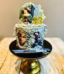 Attack on Titan Cake Ideas: 12 Epic Designs for Anime Birthdays 11 Colossal Titan Peek