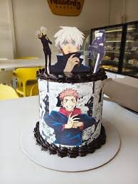 Cursed Energy Manga Wrap Cake