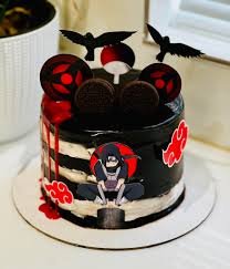 Itachi Crow Shadow Cake