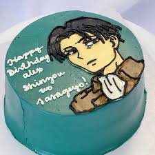 Attack on Titan Cake Ideas: 12 Epic Designs for Anime Birthdays 19 Levi Ackerman Minimalist Cake