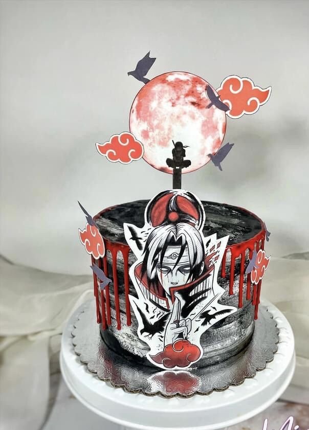 Tattooed Anime Icon Cake