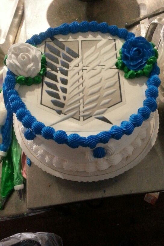 Attack on Titan Cake Ideas: 12 Epic Designs for Anime Birthdays 4 Wings of Freedom Cake
