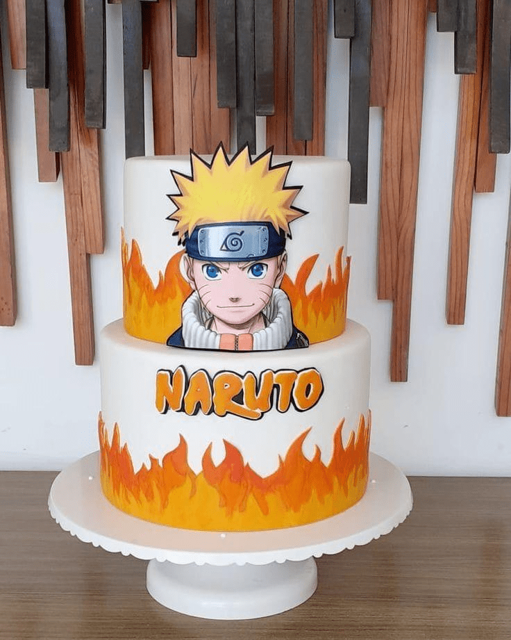 Naruto Blaze Cake | Anime Birthday Cake Ideas