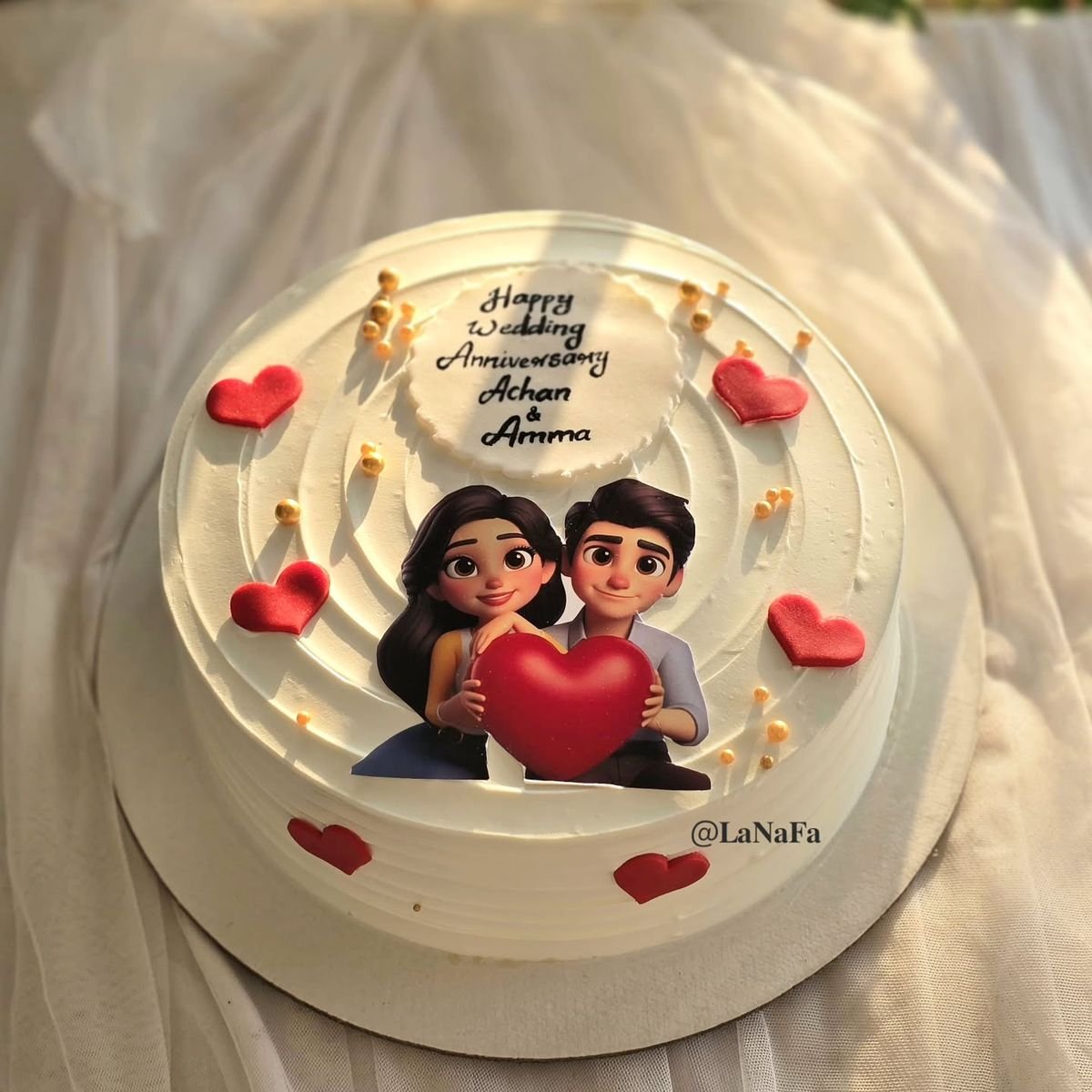 Anniversary Cake Design