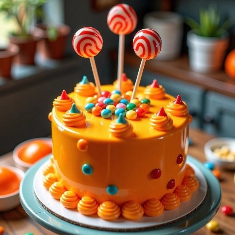 Lollipop Cake Idea