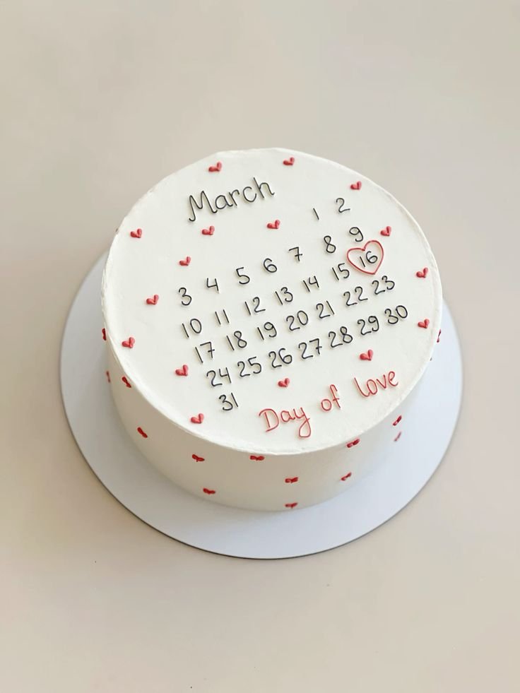Anniversary Date Cake Ideas: A Timeless Way to Celebrate Love Anniversary Date Cake
