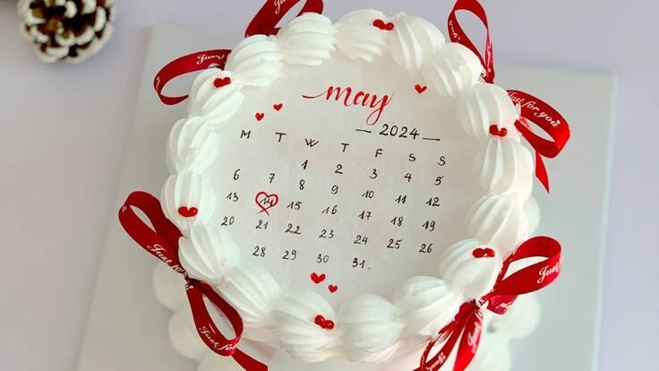 Luxury Anniversary Date Cake Ideas