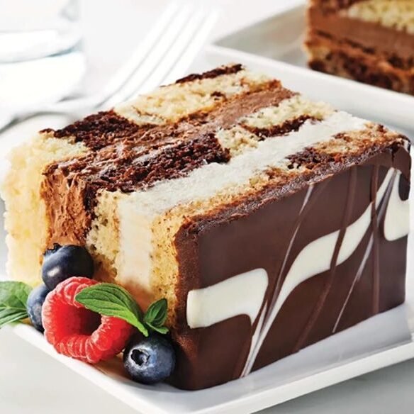 Truffle Tuxedo Cake