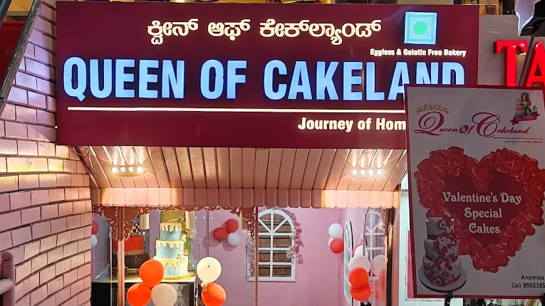 Queen Of Cakeland | best bakery shop in Bangalore