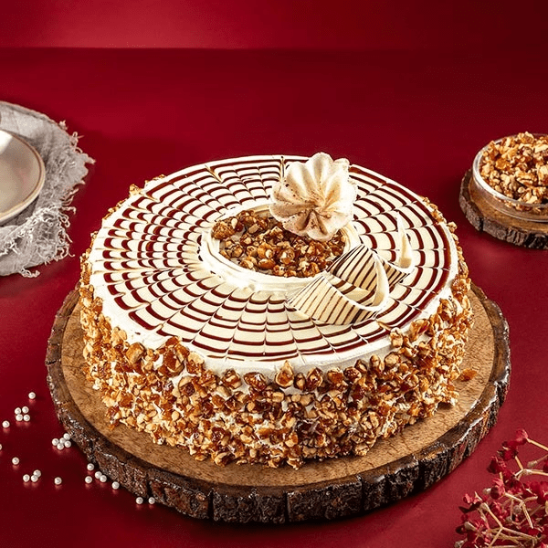 Butterscotch Birthday Cake by Just bake