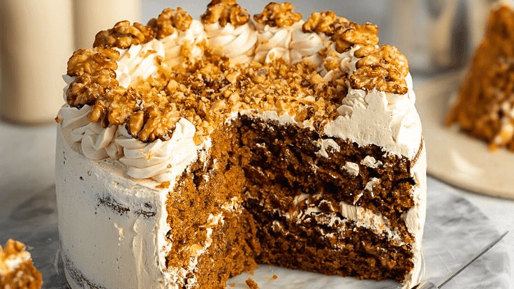 Best vegan cakes in Bangalore: Dairy-free nut cake with crunchy texture