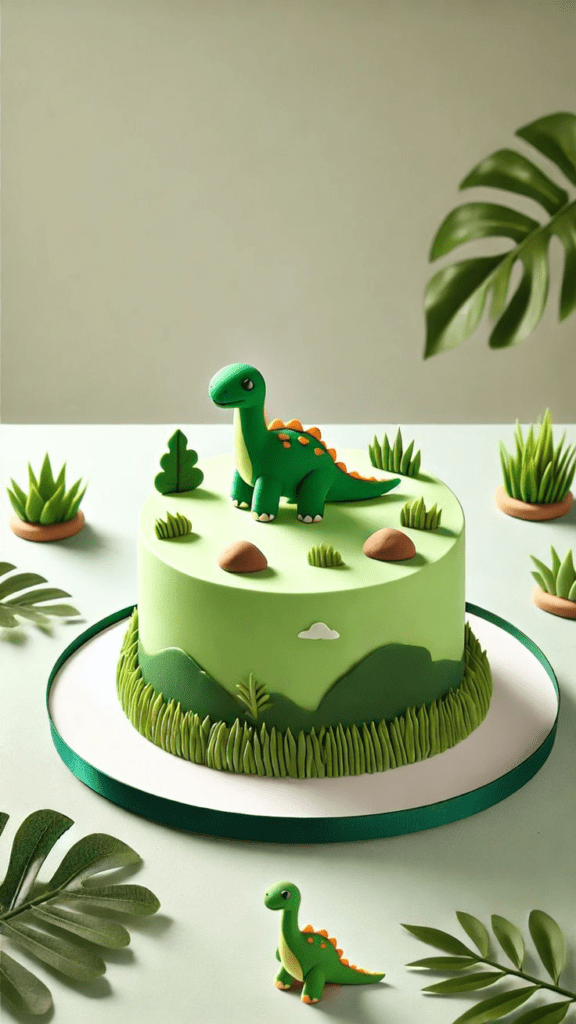 kids dinosaur cake design ideas for boys celebration